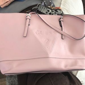 pink Guess purse